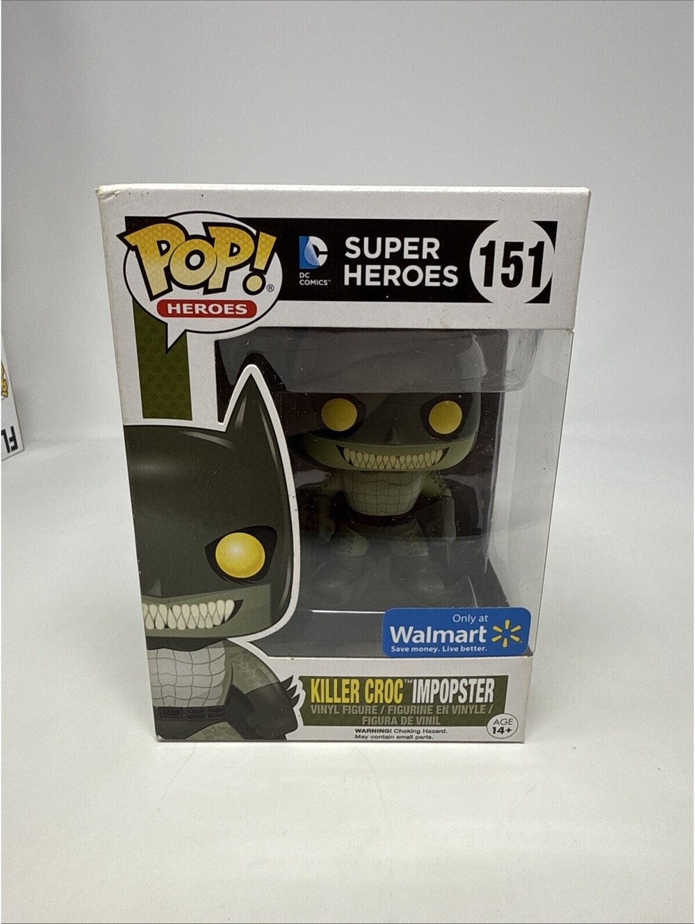 Funko Pop! DC Super Heroes Batman Killer Croc Impopster #151 Exclusive